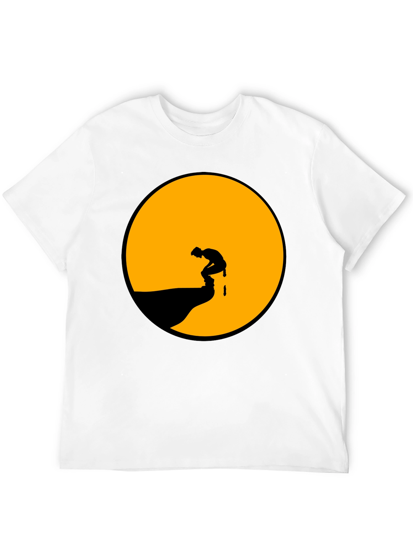 Silhouette Mooning T-Shirt - Graphic Tee