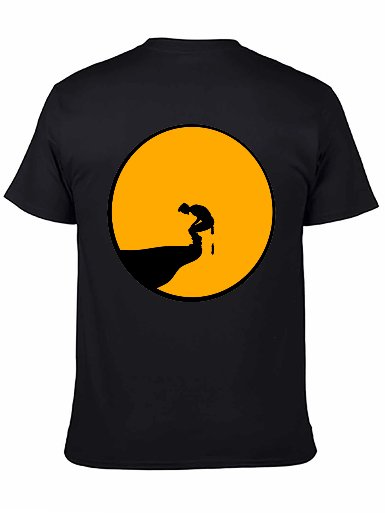 Silhouette Mooning T-Shirt - Graphic Tee