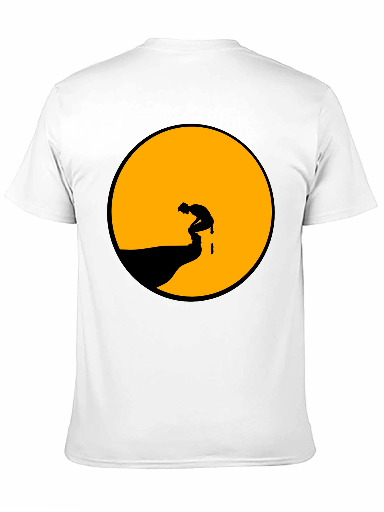 Silhouette Mooning T-Shirt - Graphic Tee