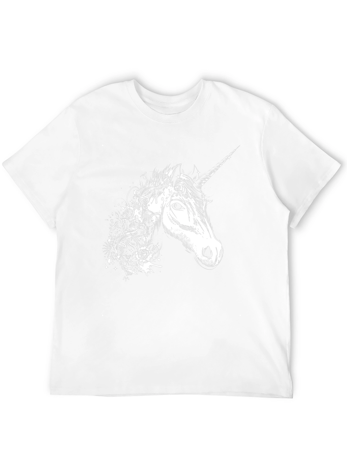 Unicorn Graphic Tee - Black