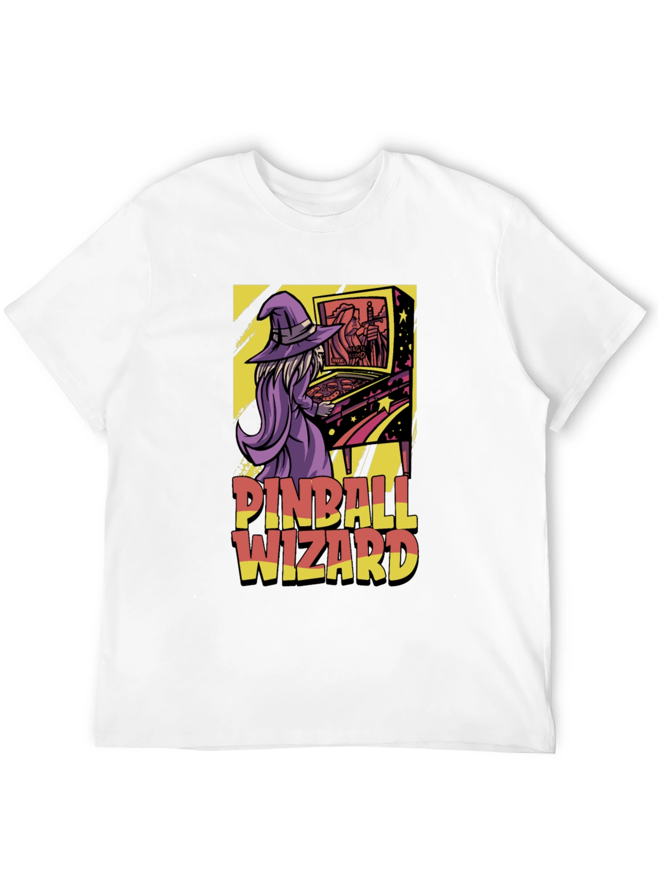 Pinball Wizard Graphic Tee - Unisex Soft Cotton Shirt