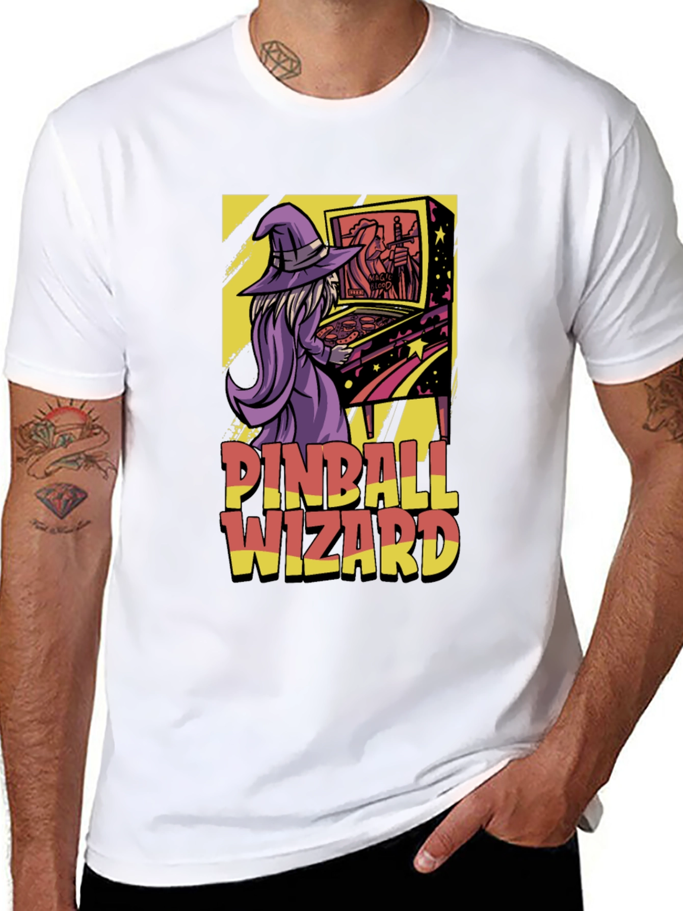 Pinball Wizard Graphic Tee - Unisex Soft Cotton Shirt