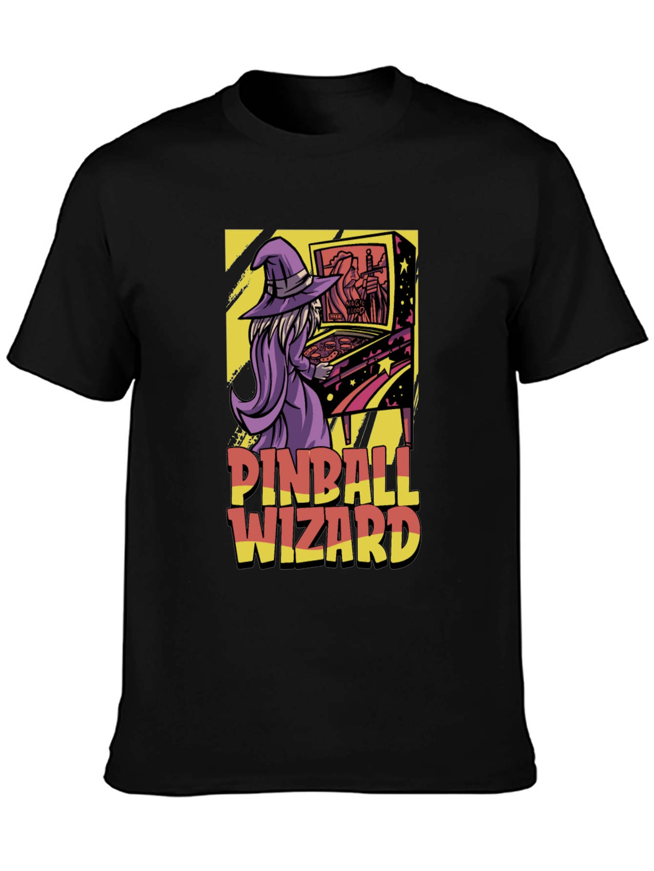 Pinball Wizard Graphic Tee - Unisex Soft Cotton Shirt