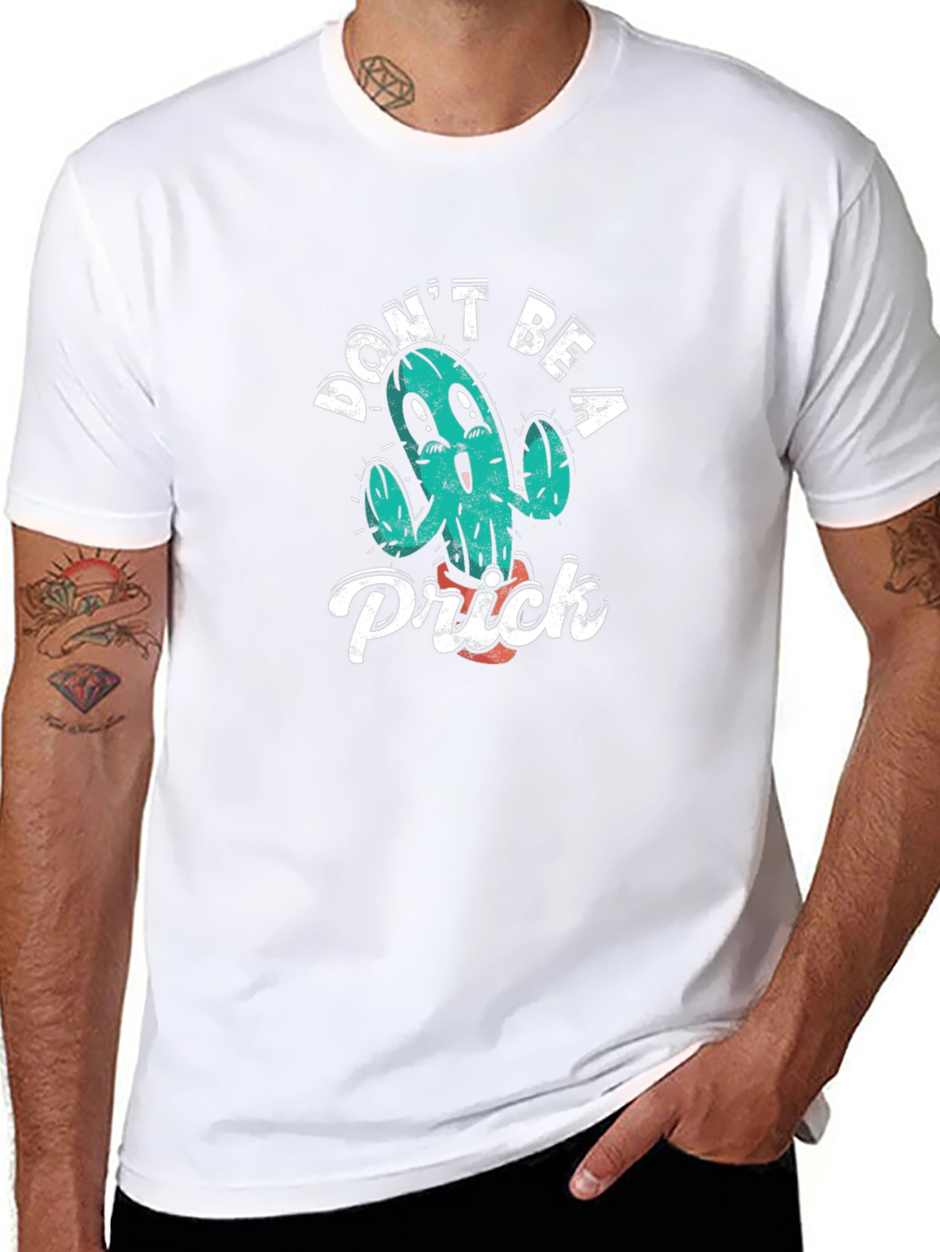 Dont Be a Prick Cactus Graphic Tee