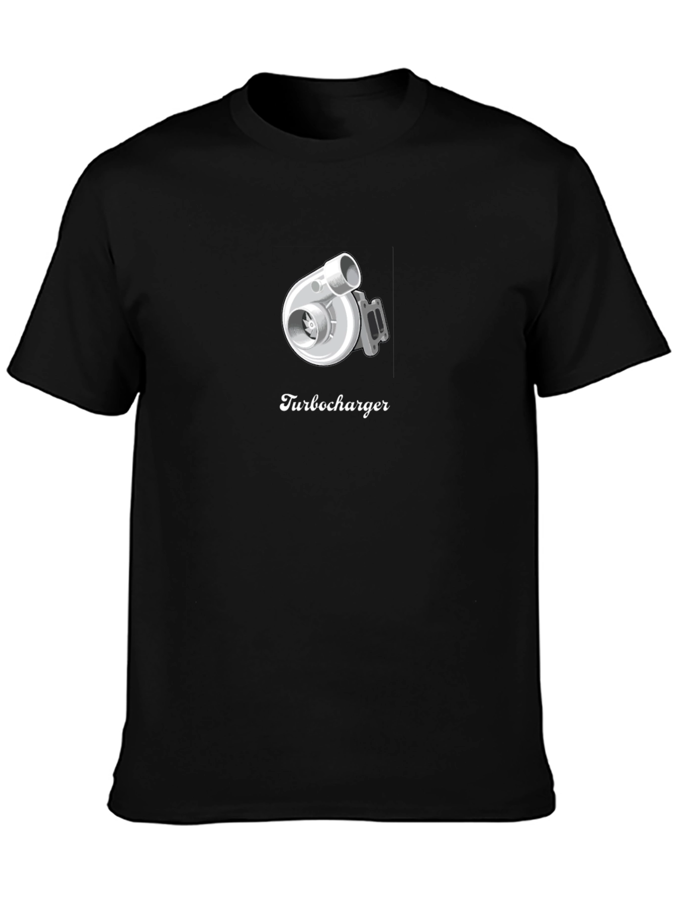 Turbocharger Graphic T-Shirt - Cool Automotive Design