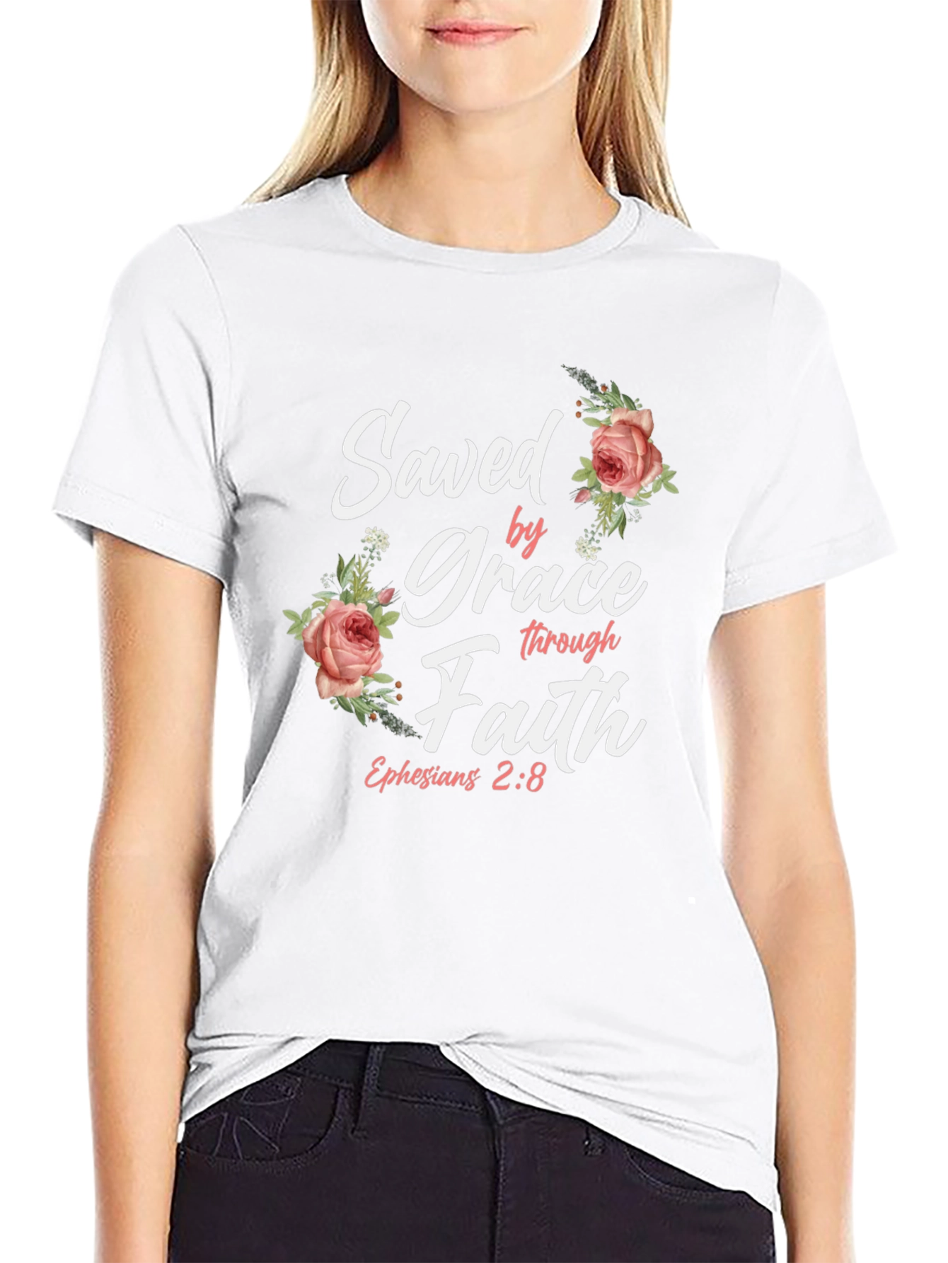 Saved by Grace Christian T-Shirt