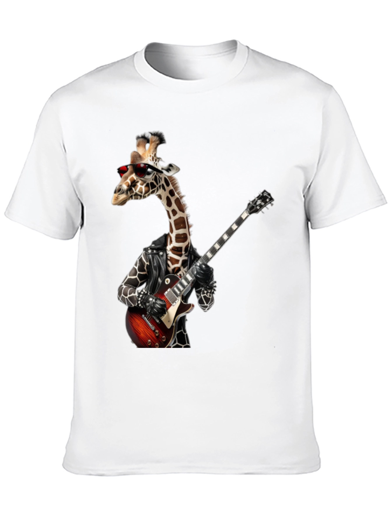 Giraffe Rocker Graphic Tee - Black