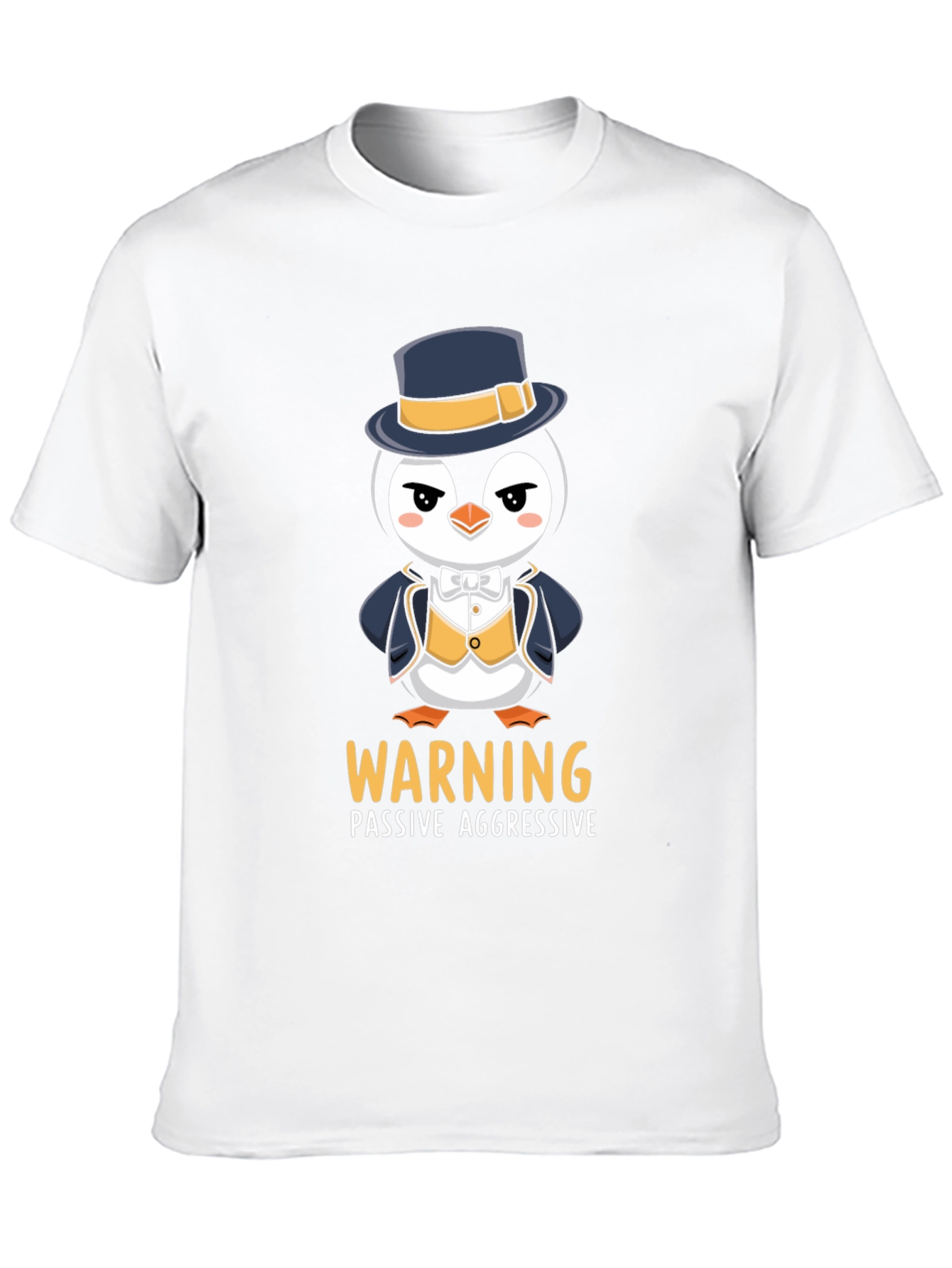 Warning Penguin T-Shirt