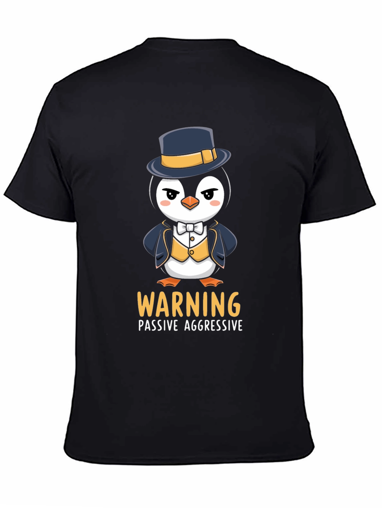 Warning Penguin T-Shirt
