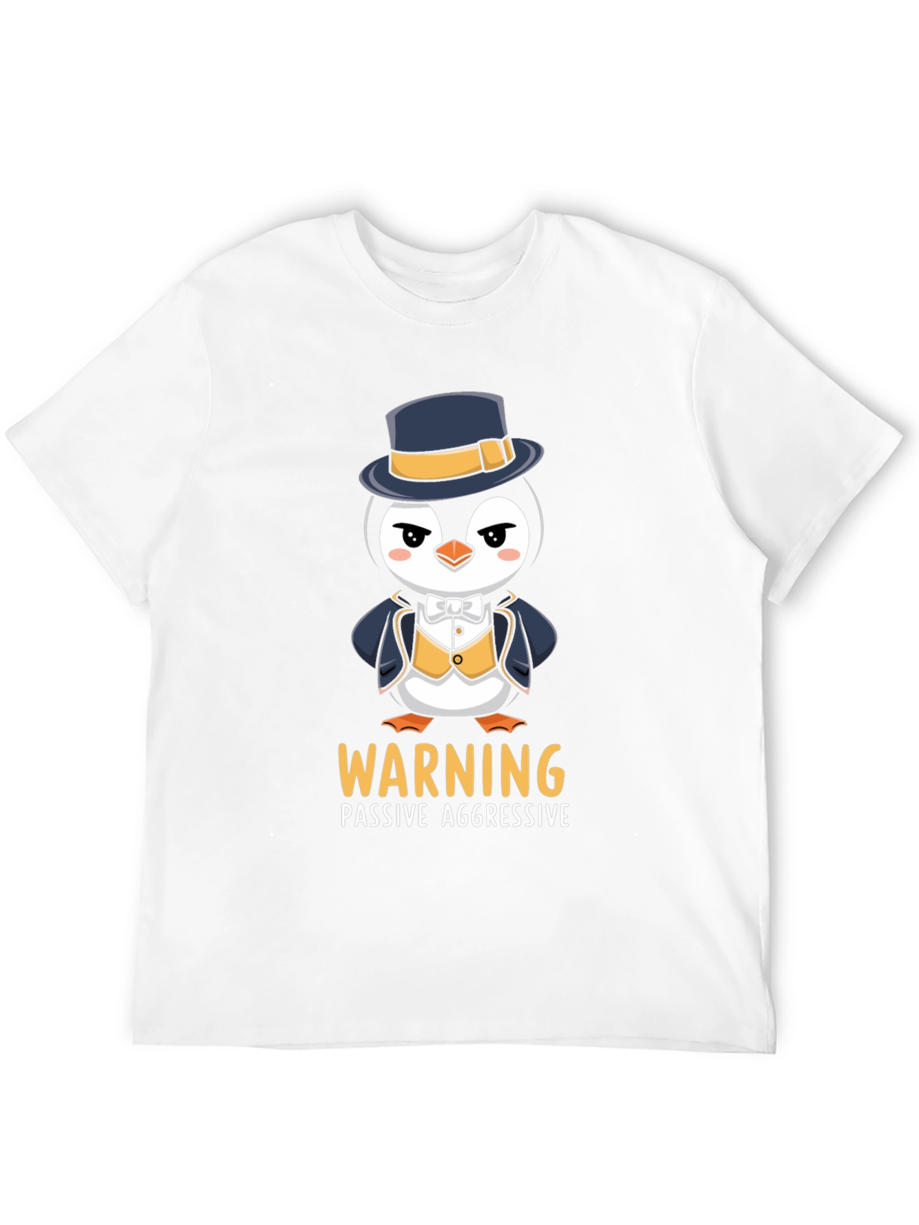 Warning Penguin T-Shirt