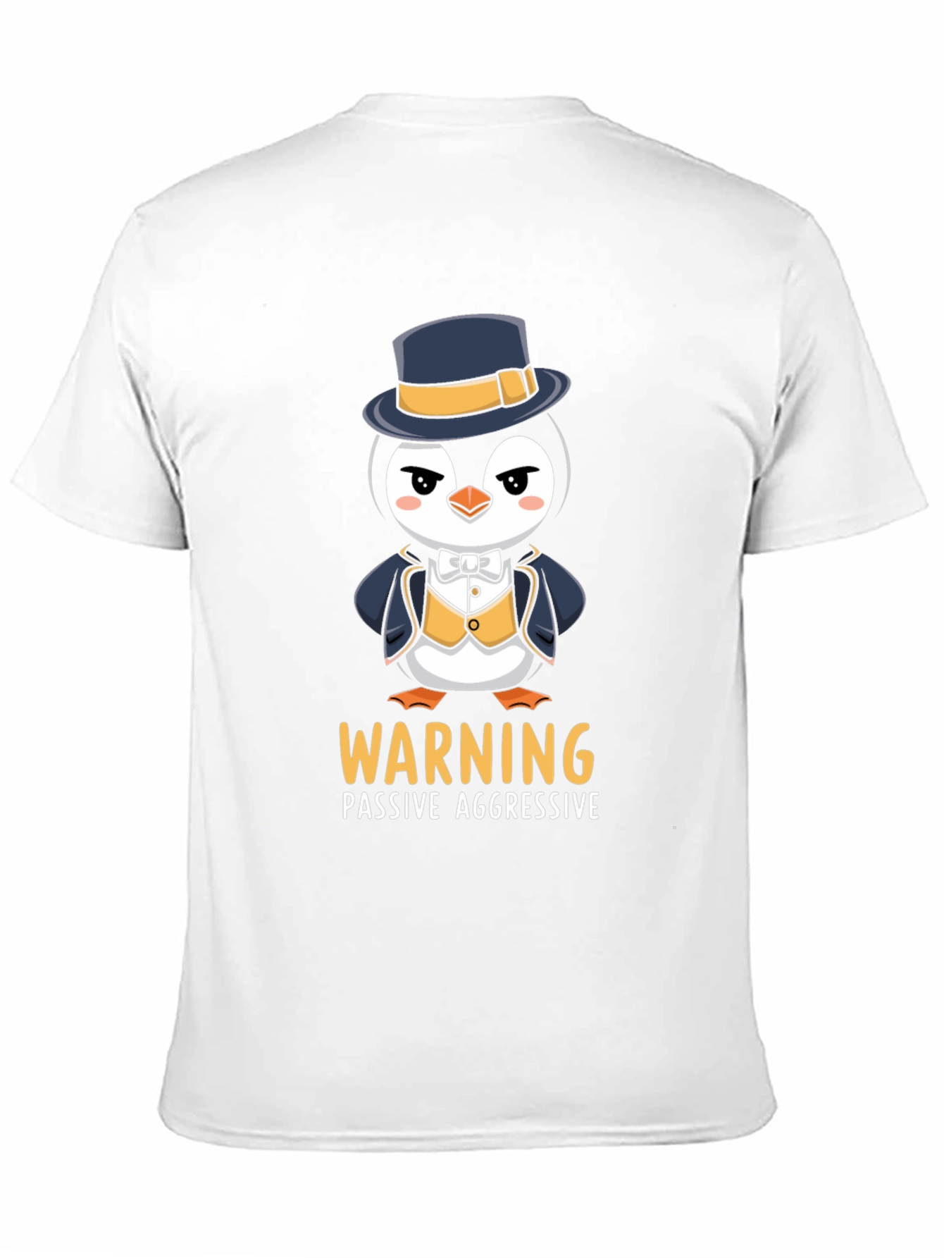 Warning Penguin T-Shirt