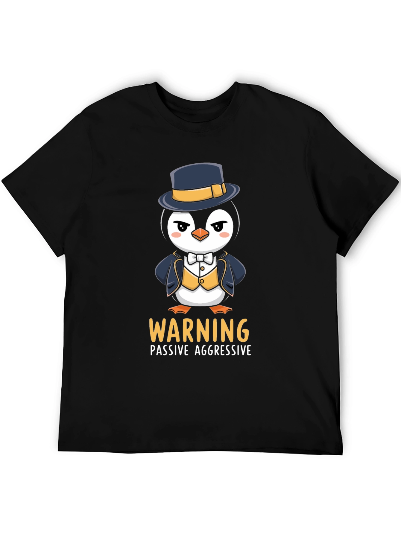 Warning Penguin T-Shirt