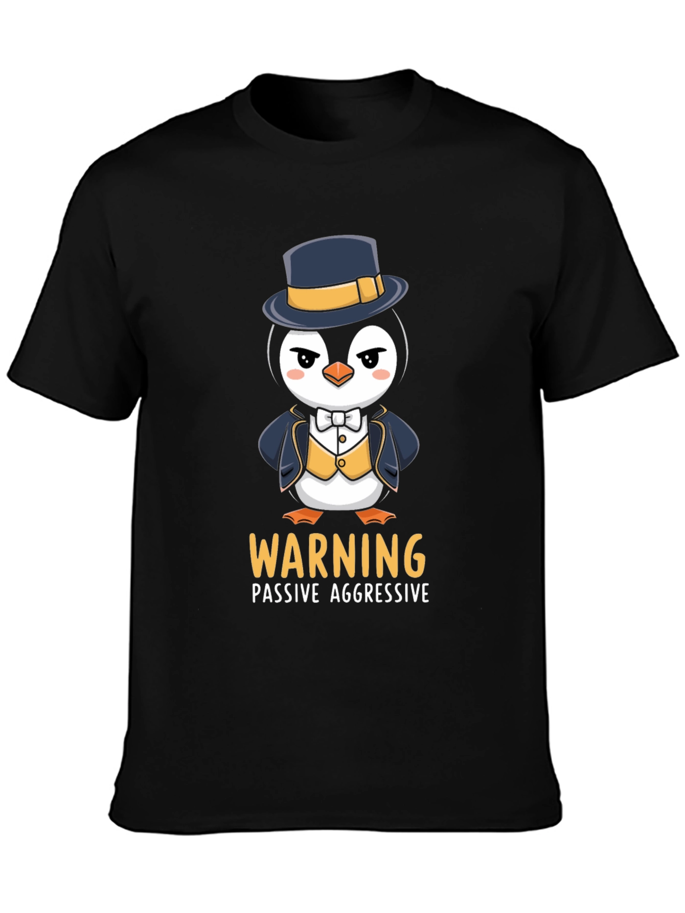 Warning Penguin T-Shirt