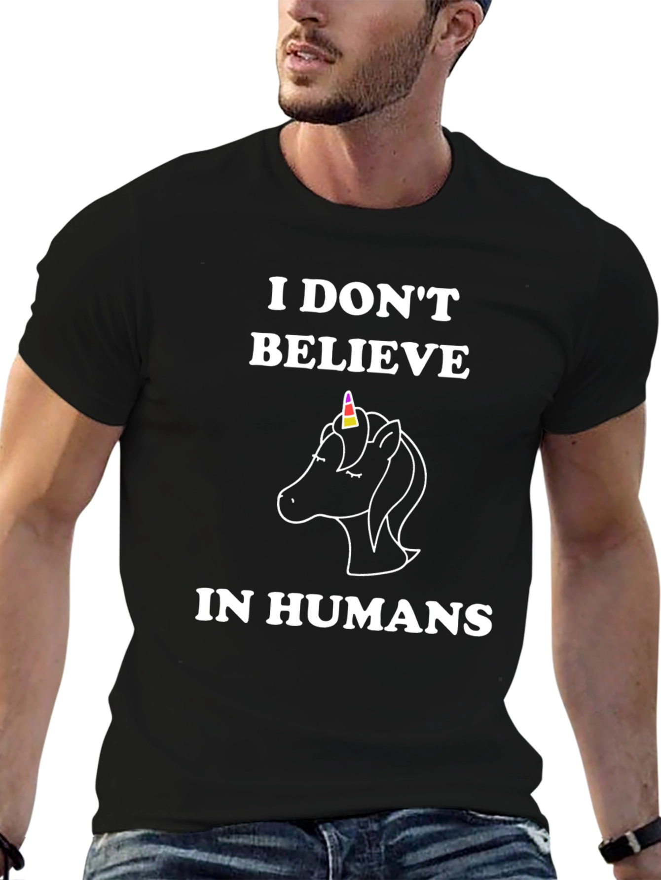 Unicorn Believer Graphic T-Shirt
