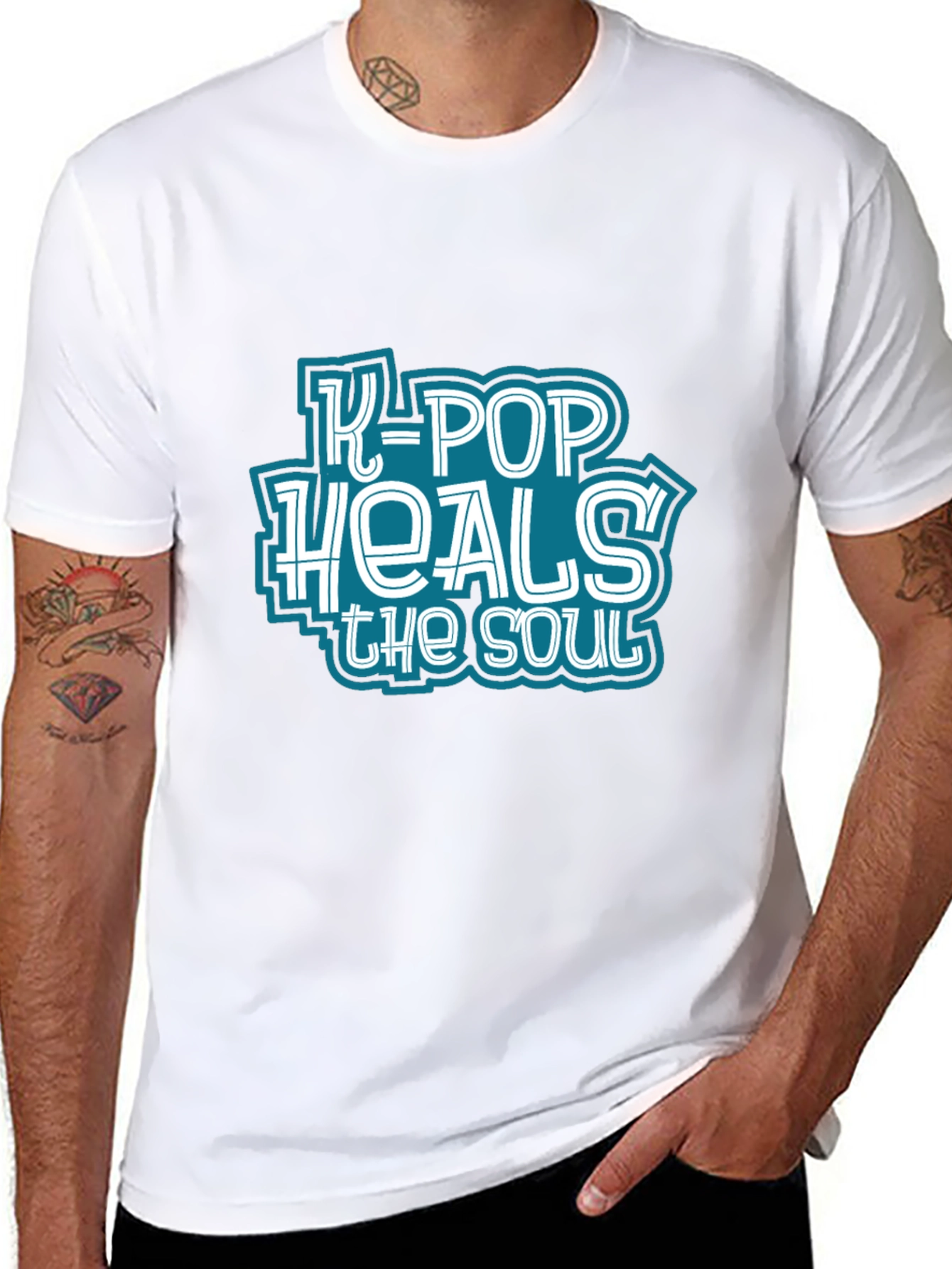 K-Pop Heals The Soul Graphic Tee