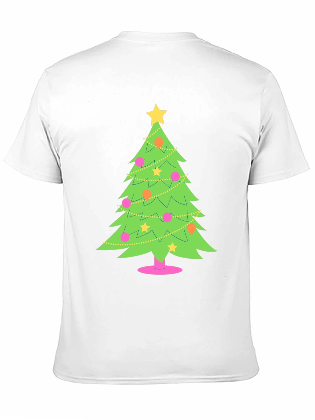 Festive Christmas Tree Graphic Tee