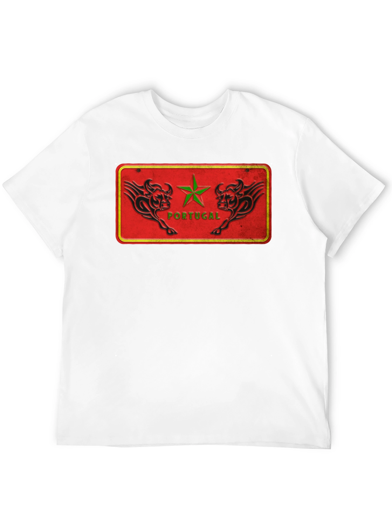 Portugal Bulls Graphic Tee - Cool Design Shirt