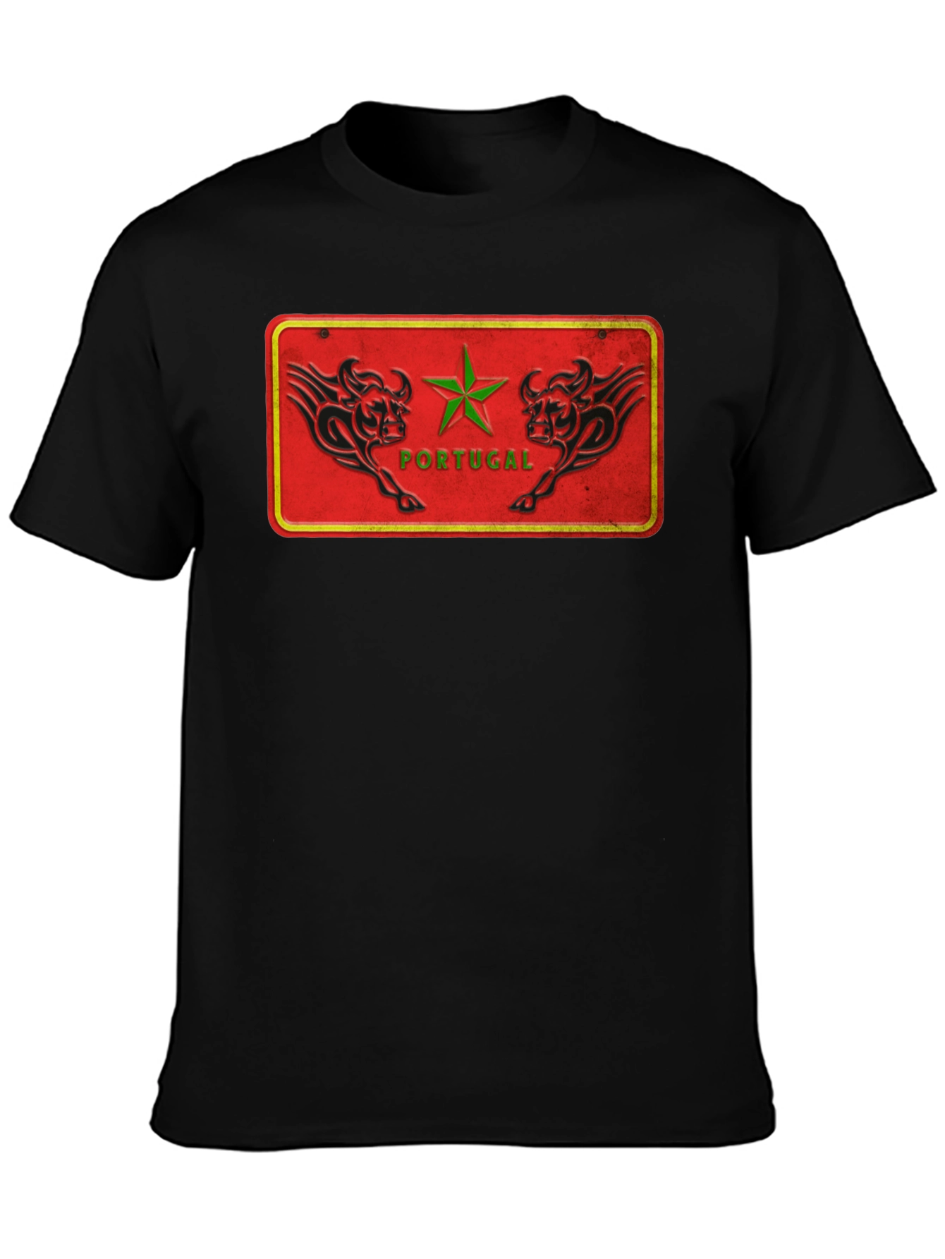 Portugal Bulls Graphic Tee - Cool Design Shirt