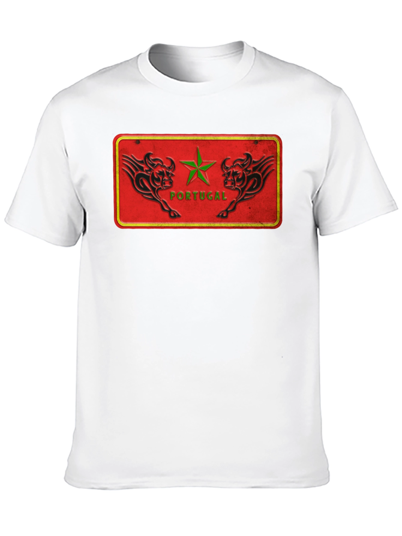 Portugal Bulls Graphic Tee - Cool Design Shirt