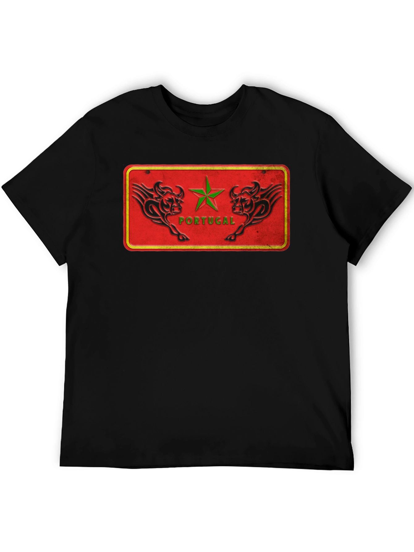 Portugal Bulls Graphic Tee - Cool Design Shirt