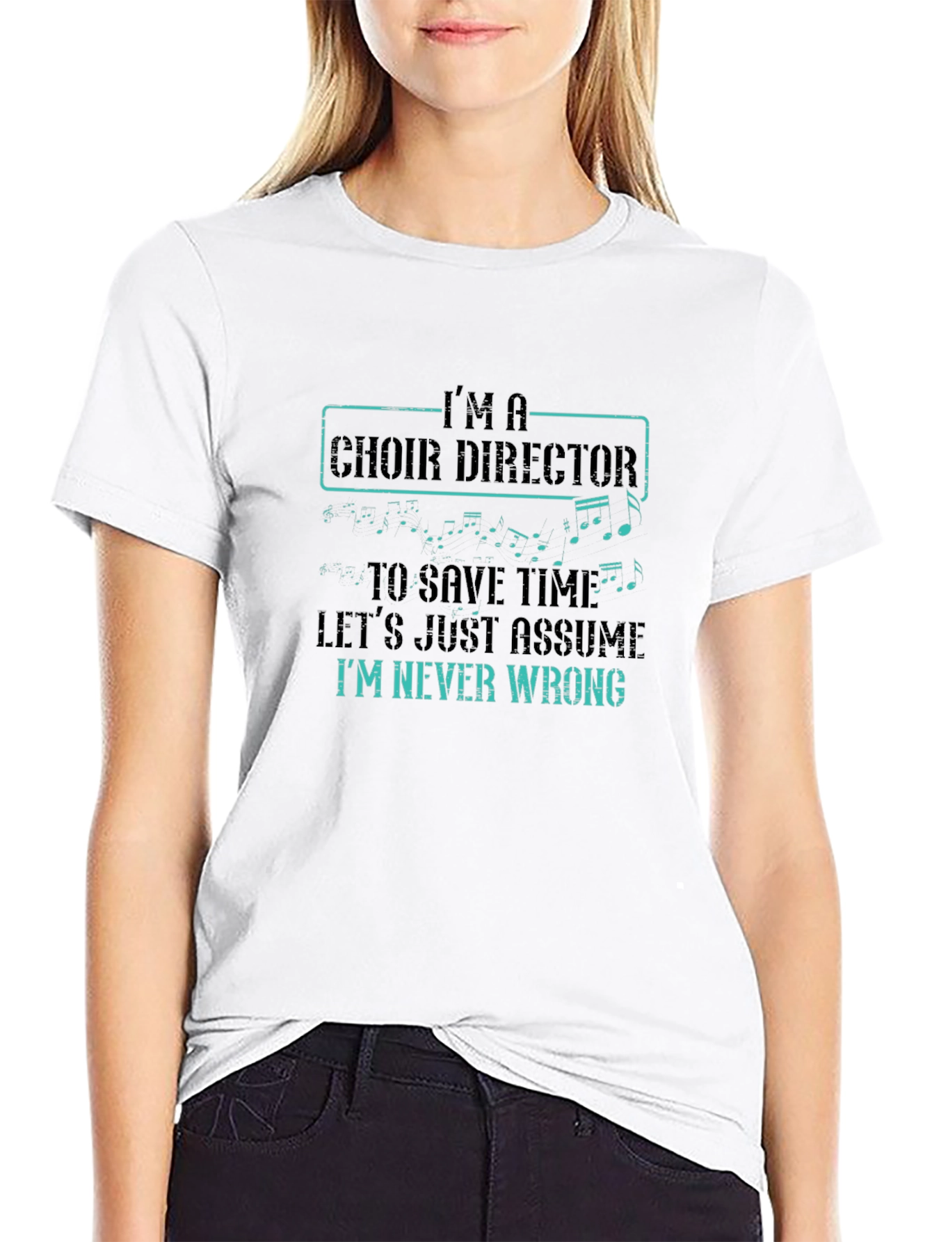 Choir Director Novelty Graphic T-Shirt