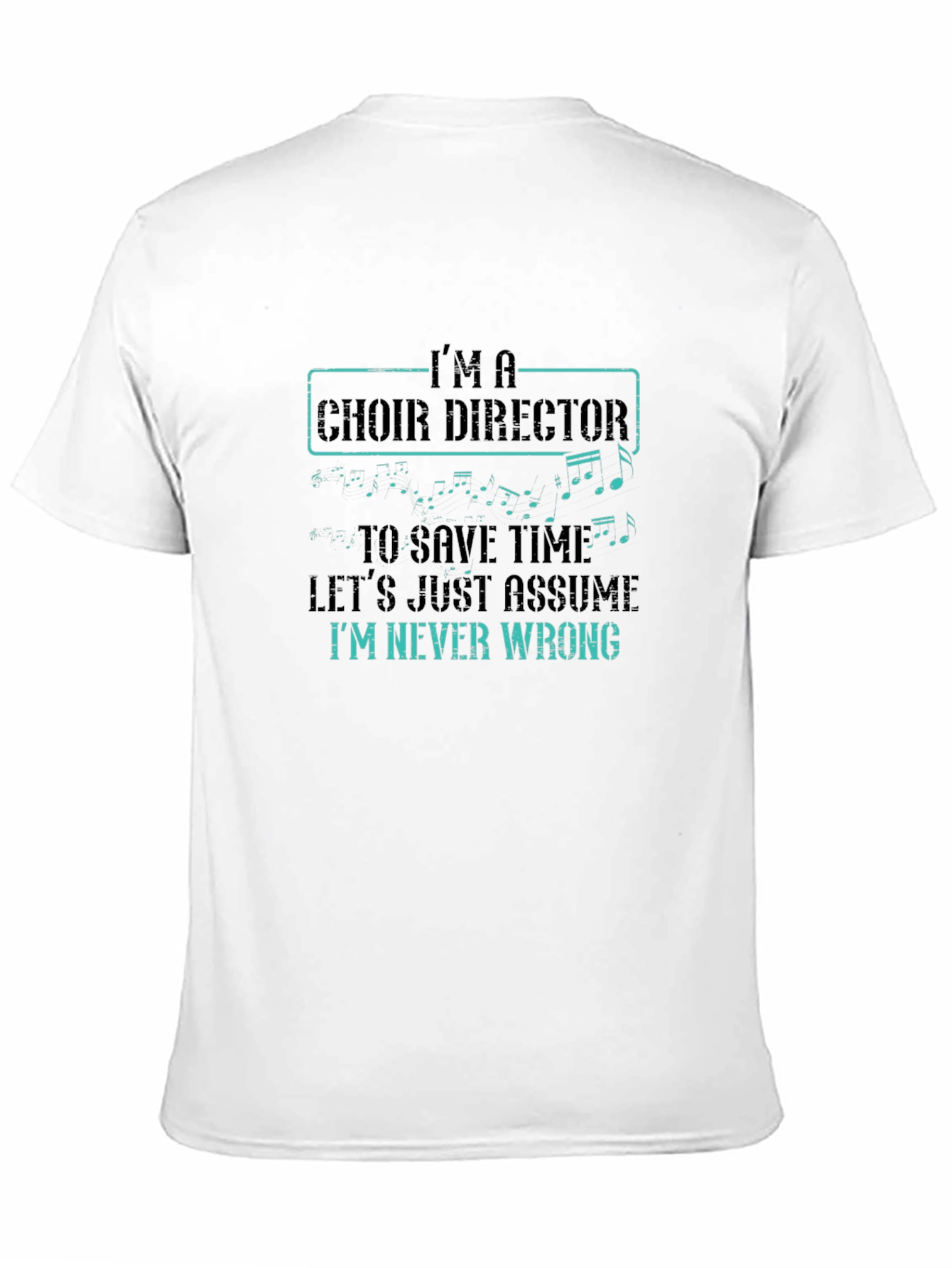 Choir Director Novelty Graphic T-Shirt