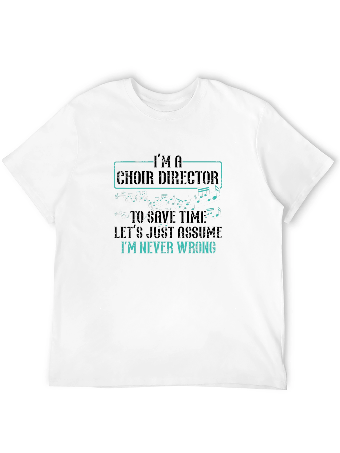 Choir Director Novelty Graphic T-Shirt