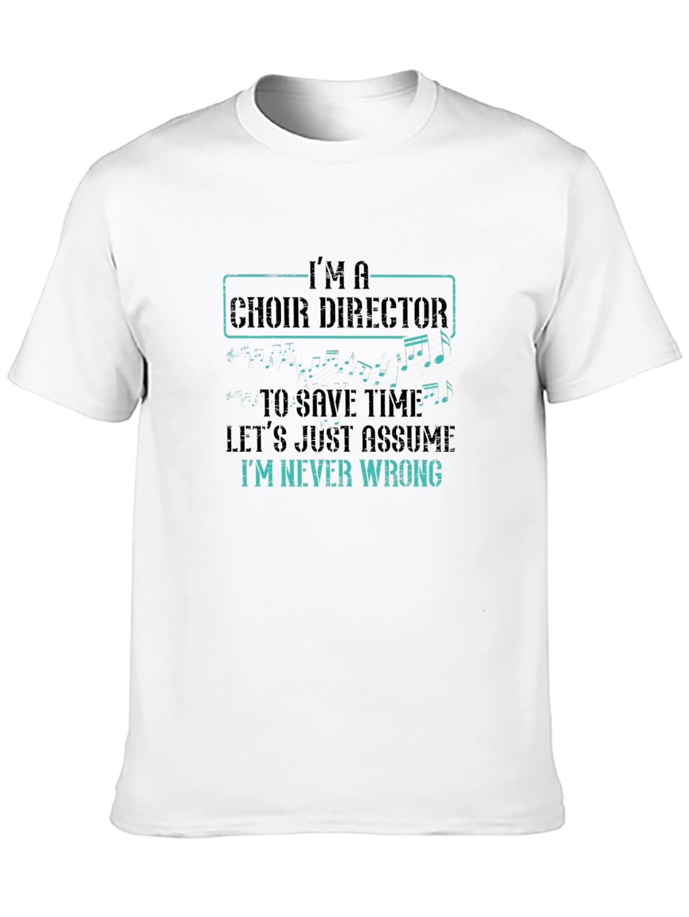 Choir Director Novelty Graphic T-Shirt