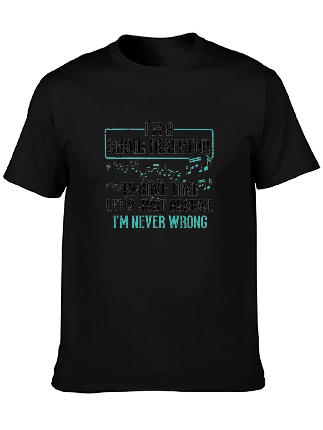 Choir Director Novelty Graphic T-Shirt