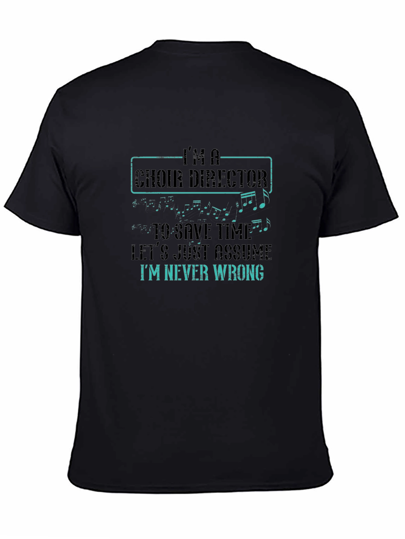 Choir Director Novelty Graphic T-Shirt