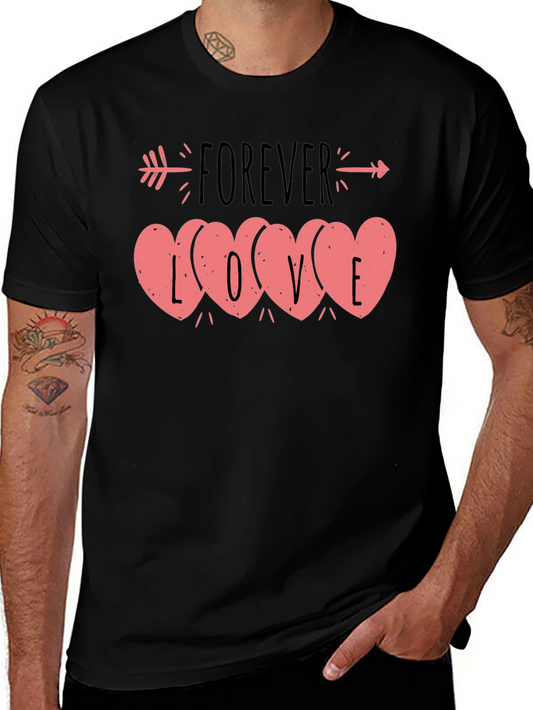 Forever Love Heart Valentines Day T-Shirt