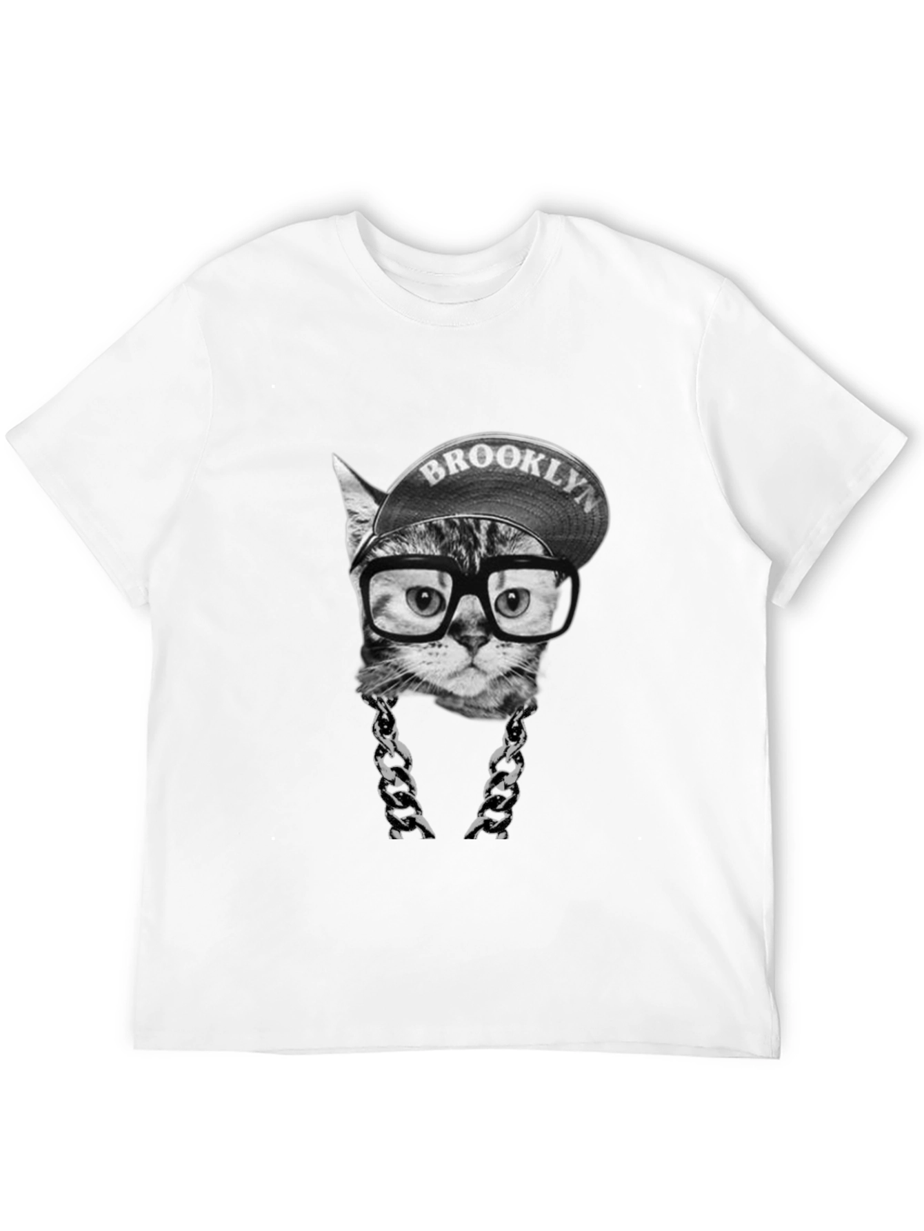 Brooklyn Cat T-Shirt - Hip Hop Style!