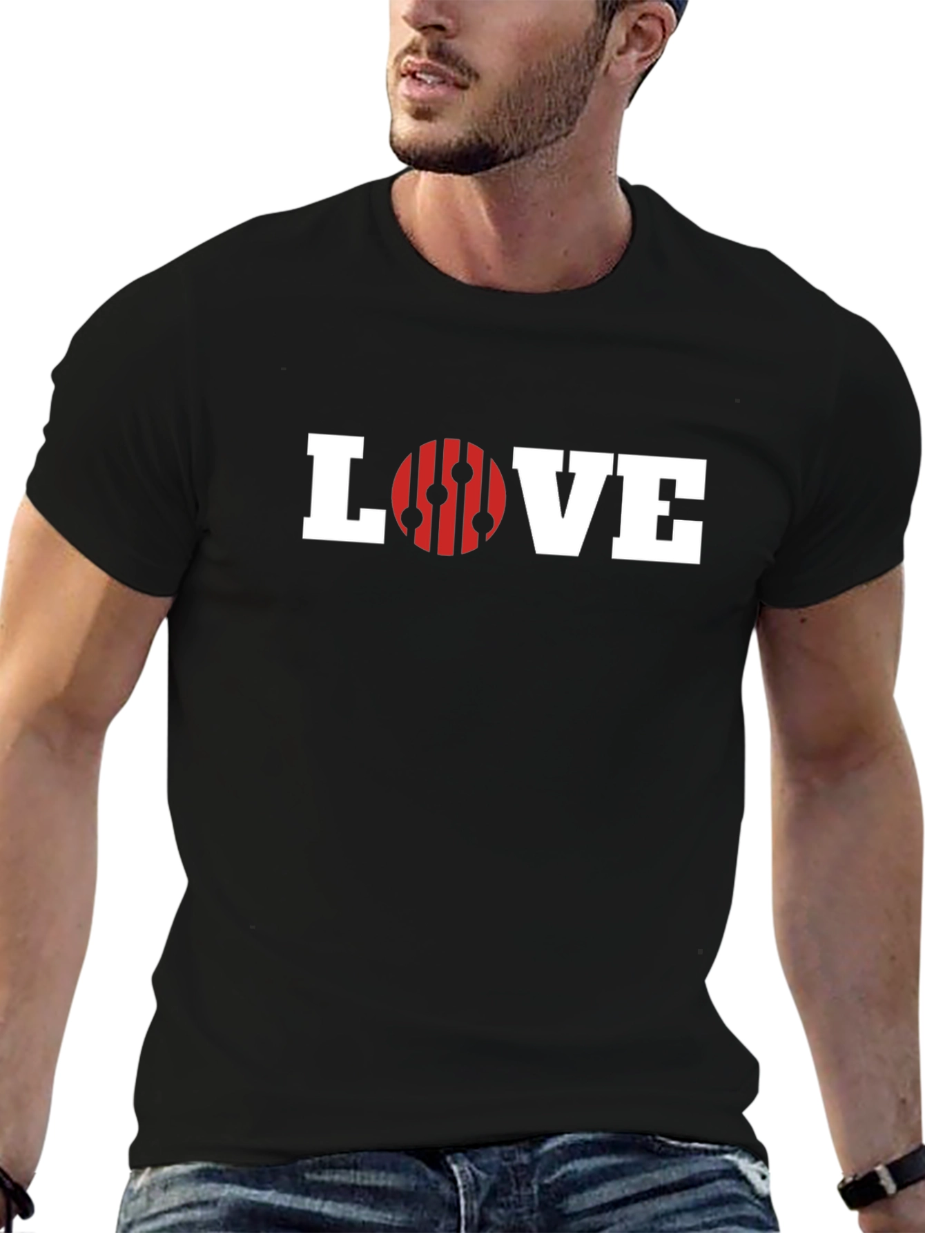 Love Graphic T-Shirt - Black