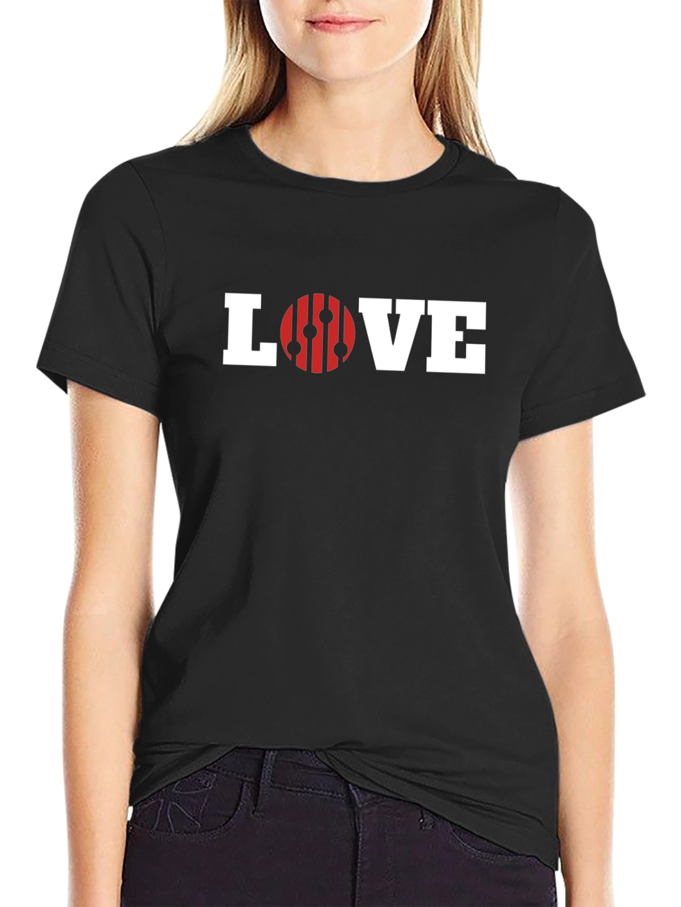 Love Graphic T-Shirt - Black