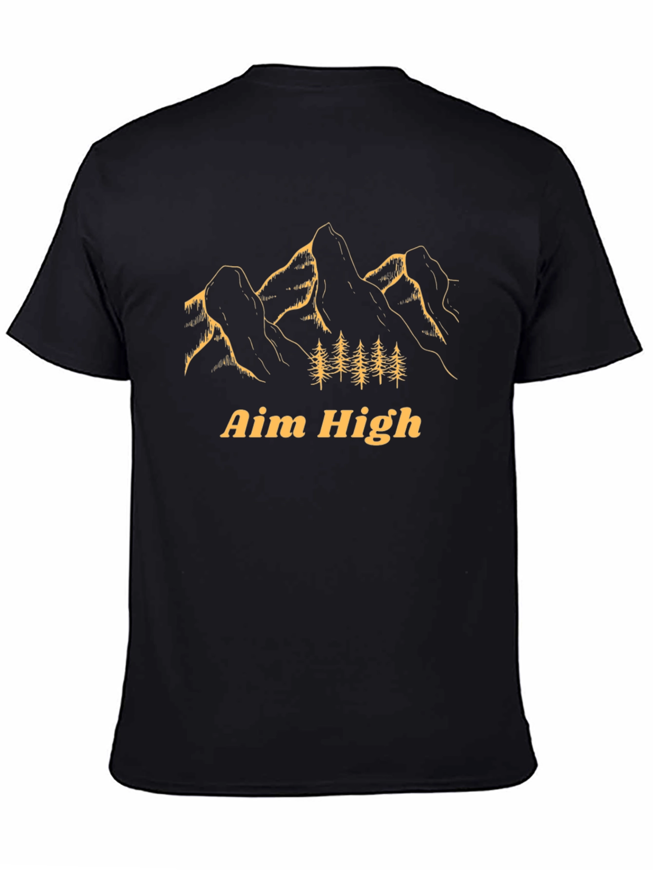 Aim High Mountain Graphic T-Shirt