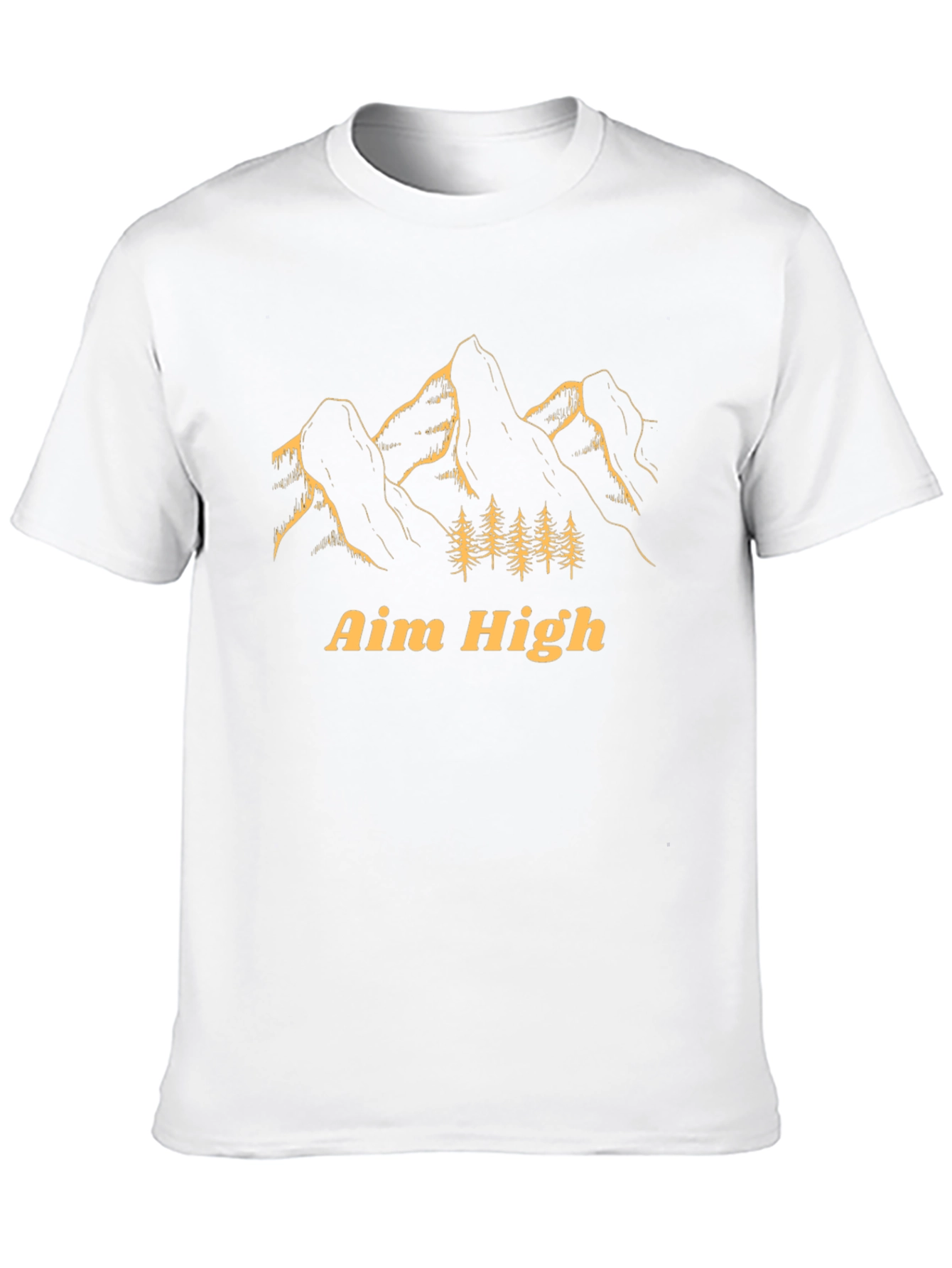 Aim High Mountain Graphic T-Shirt