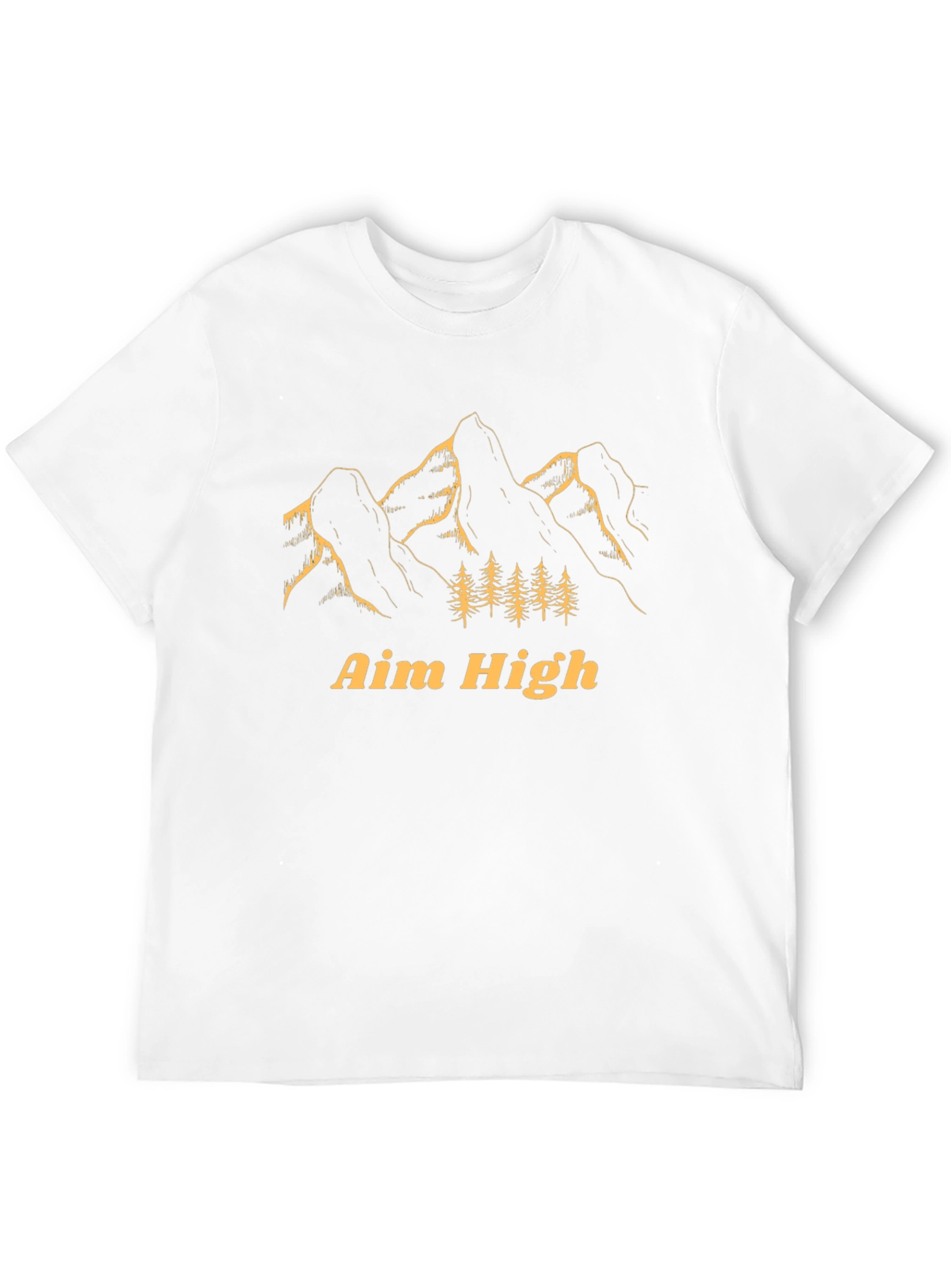 Aim High Mountain Graphic T-Shirt