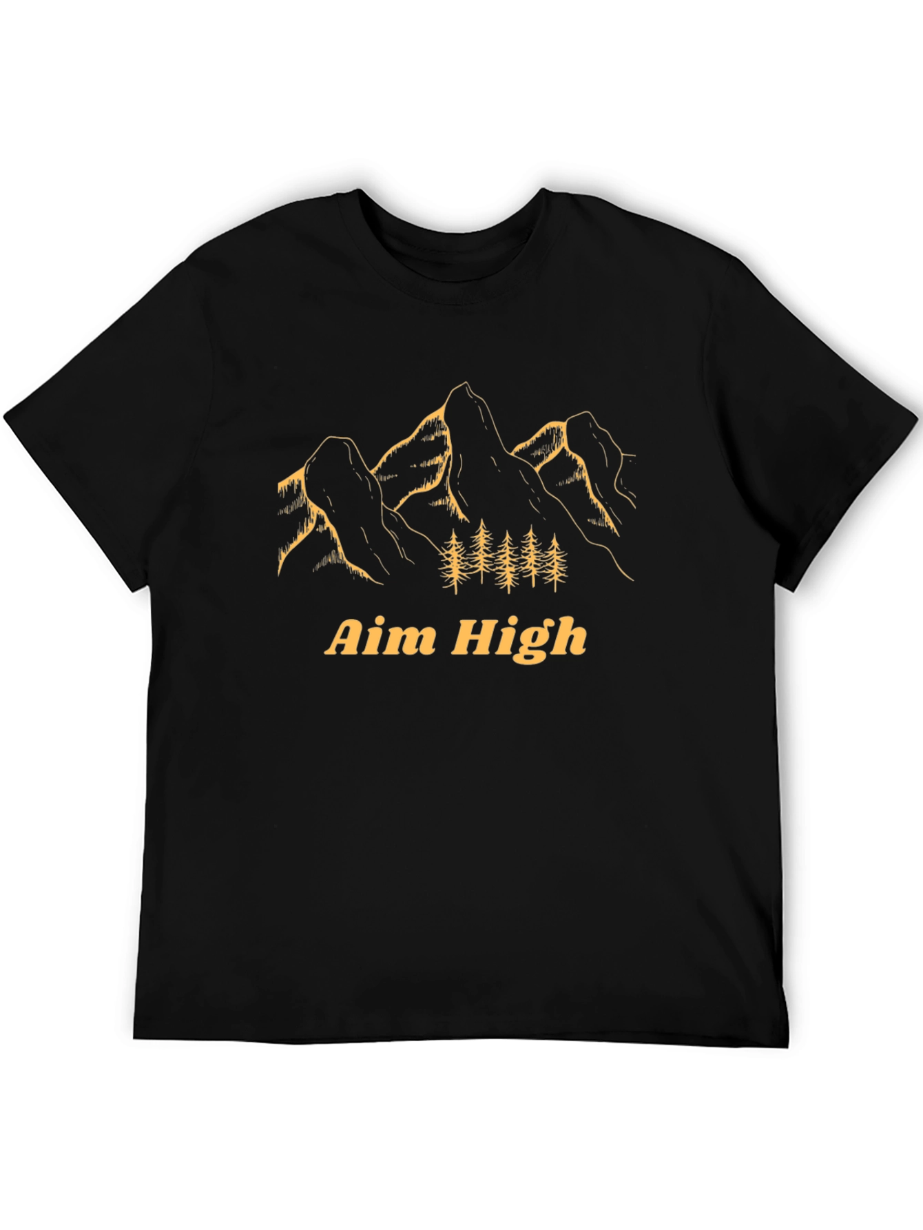 Aim High Mountain Graphic T-Shirt