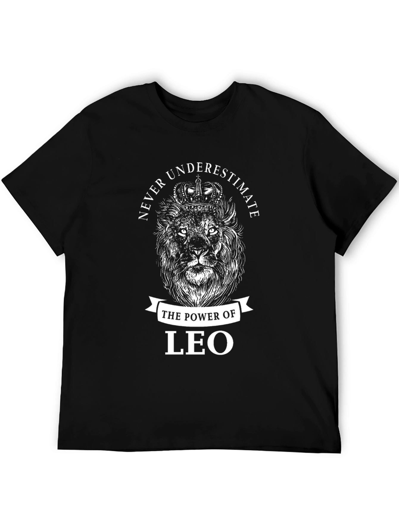 Power of Leo Lion Graphic T-Shirt