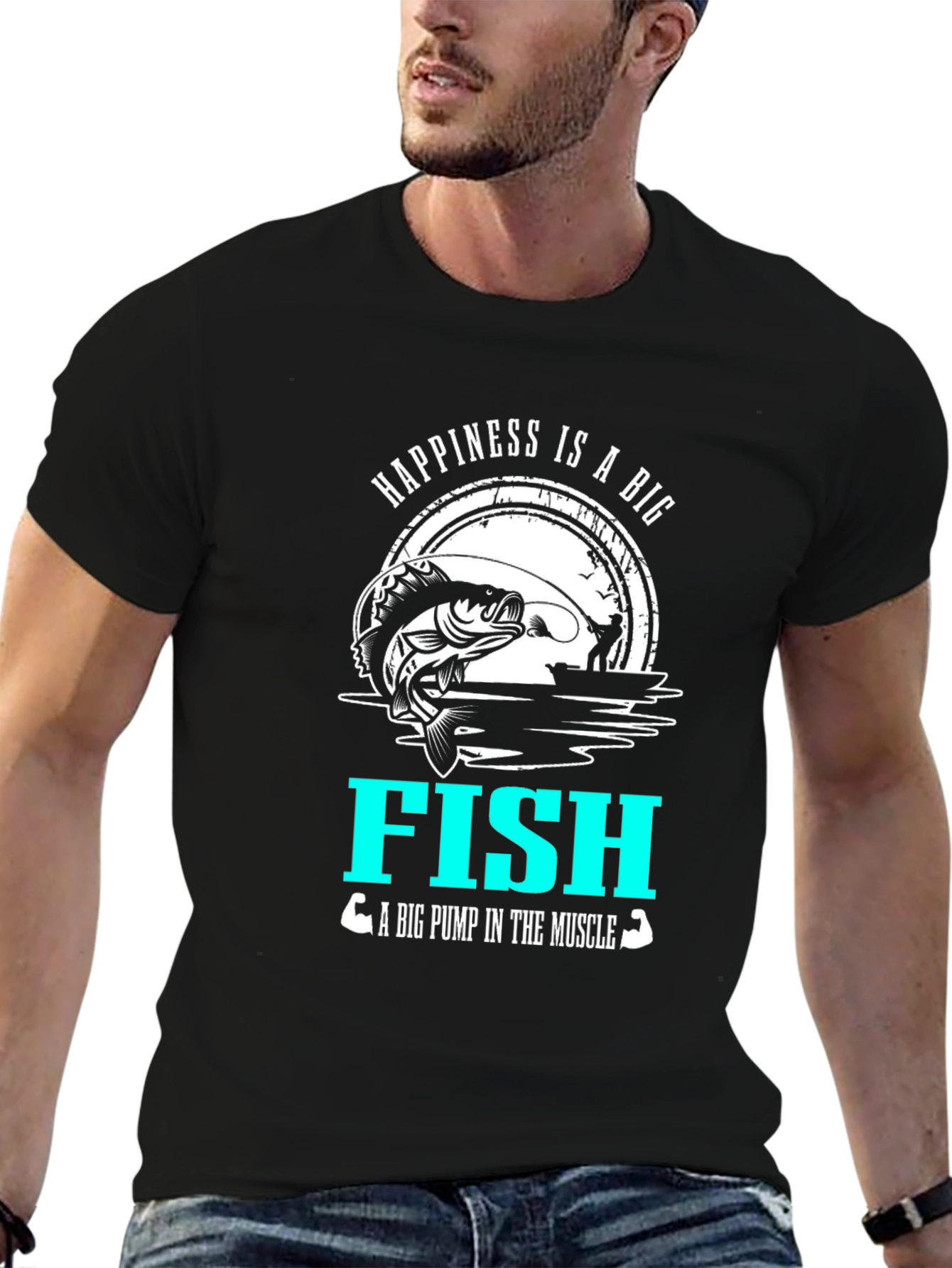 Happiness is a Big Fish T-Shirt