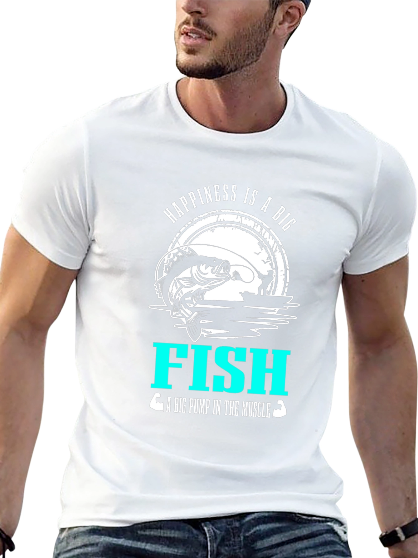 Happiness is a Big Fish T-Shirt