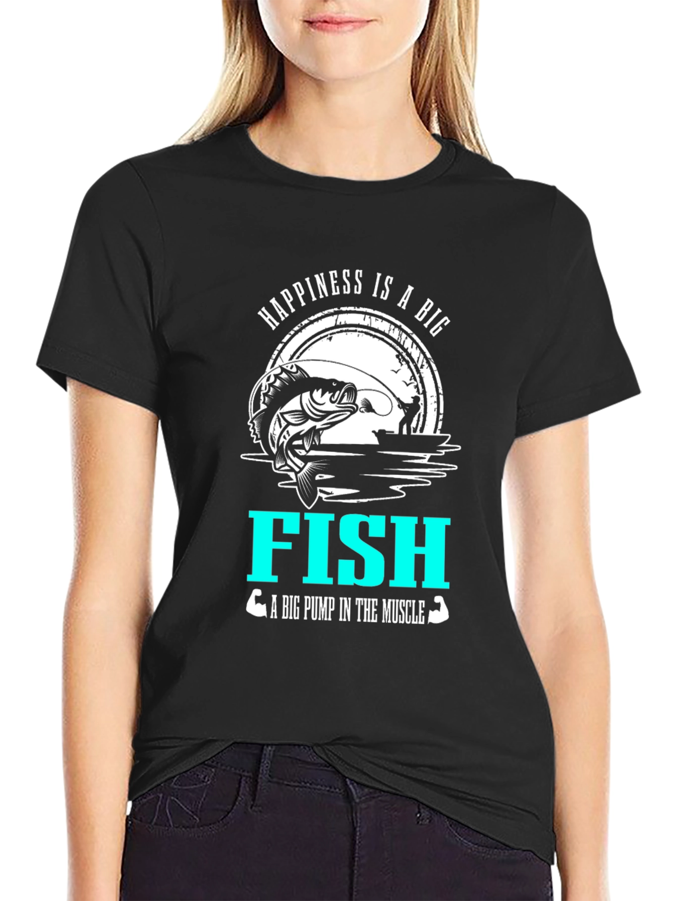 Happiness is a Big Fish T-Shirt