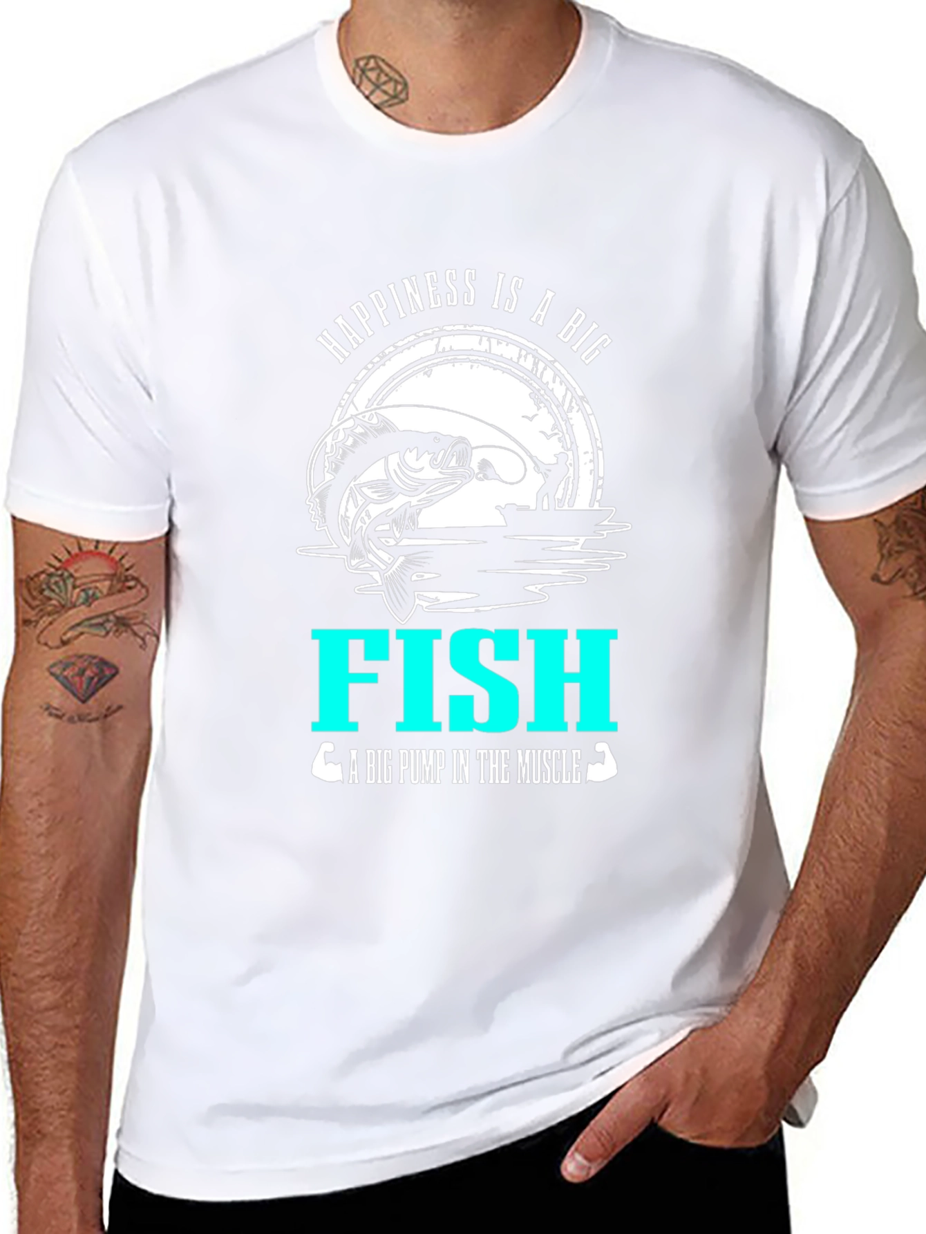 Happiness is a Big Fish T-Shirt