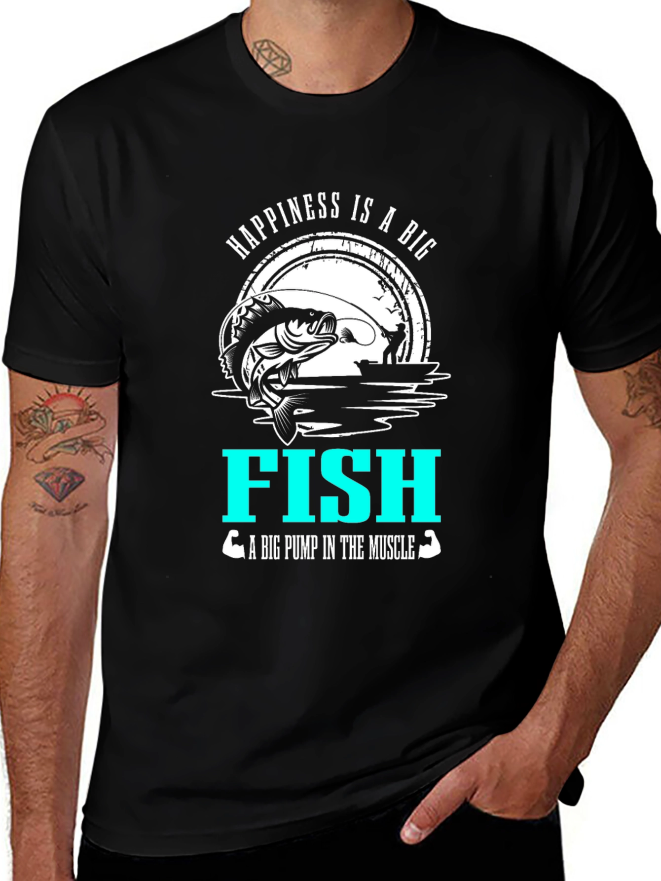 Happiness is a Big Fish T-Shirt
