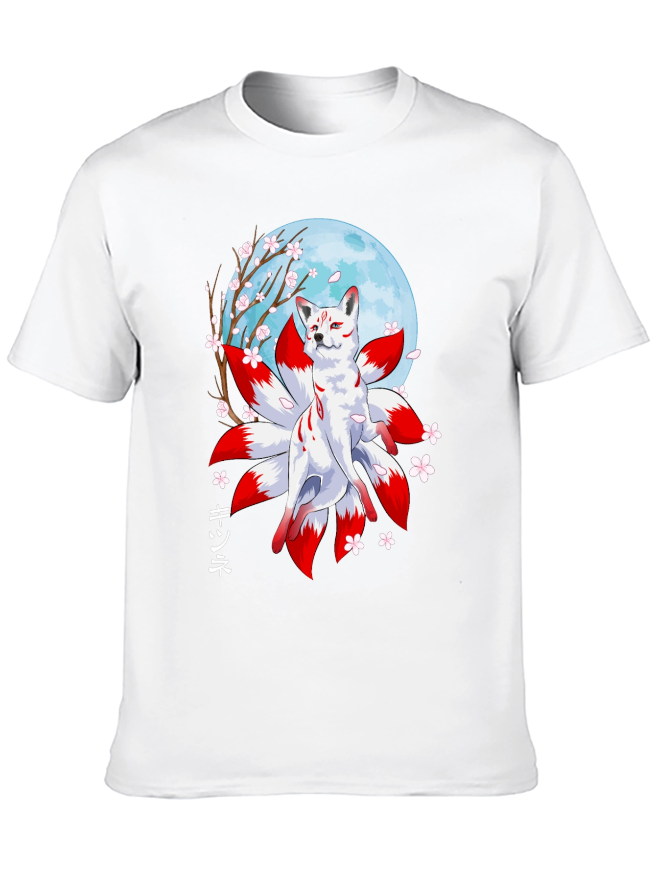 Nine-Tailed Fox Graphic T-Shirt