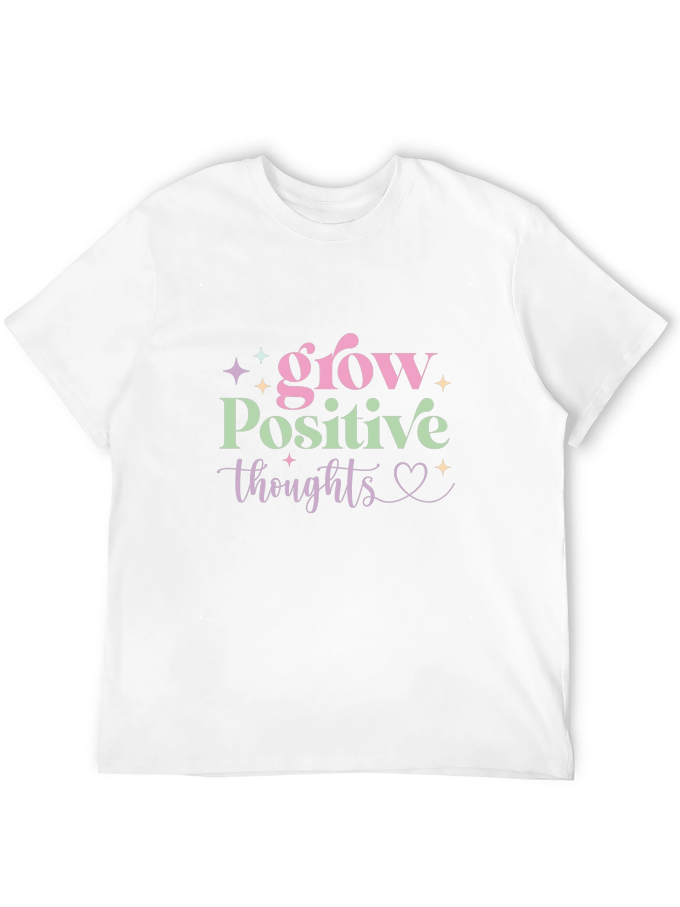Grow Positive Thoughts Graphic Tee