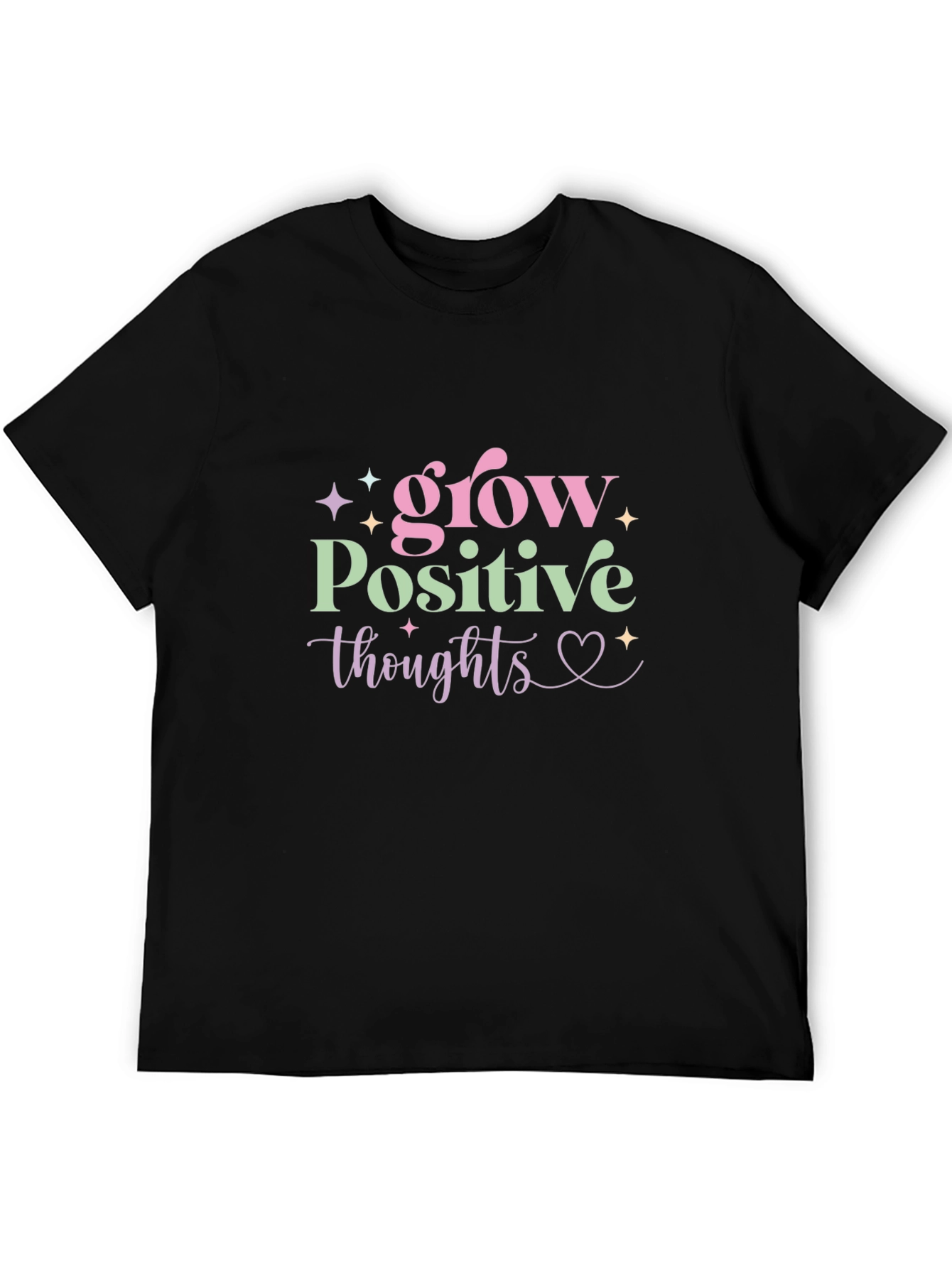 Grow Positive Thoughts Graphic Tee