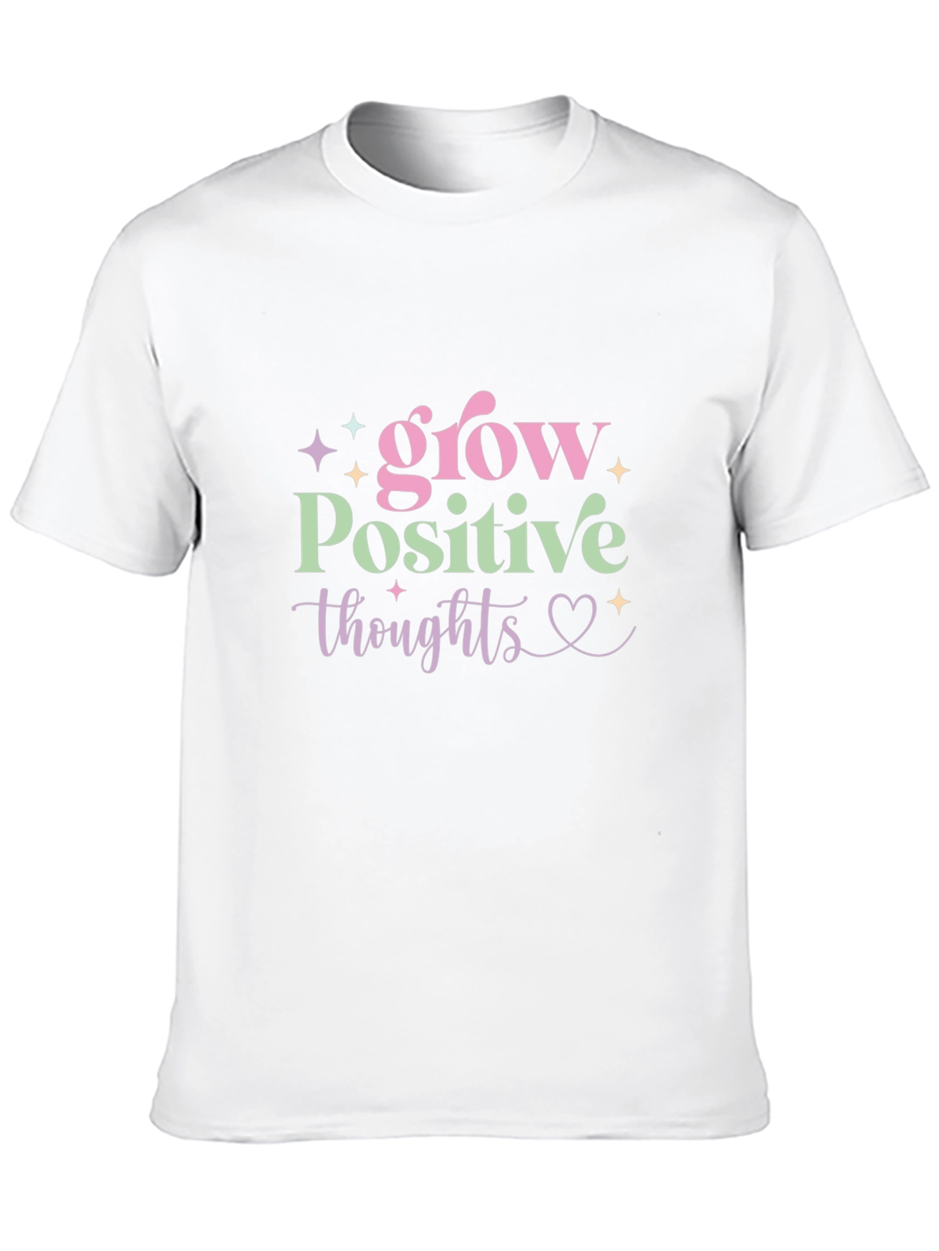 Grow Positive Thoughts Graphic Tee