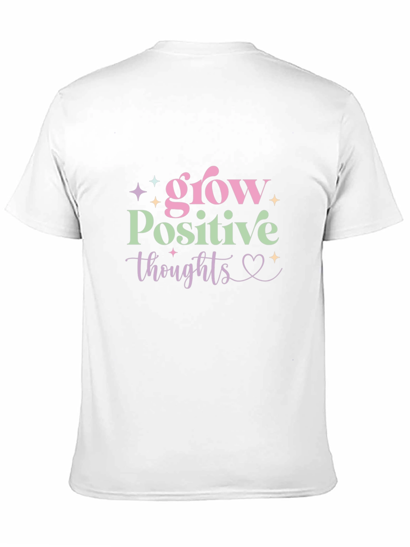 Grow Positive Thoughts Graphic Tee