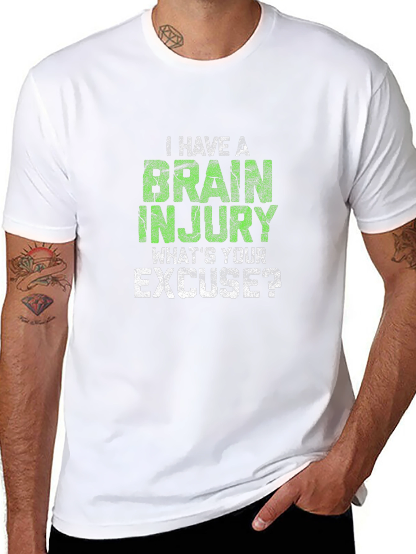 Brain Injury Humor Graphic Tee